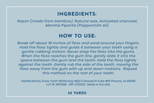 Load image into Gallery viewer, The Charcoal Floss